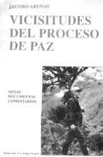 Обложка книги Хакобо Аренаса ''Превратности мирного процесса'' с фотографией автора