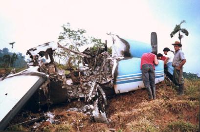 ``Cessna-Caravan'', La-Esperansa, Caqueta, Colombia, Colombia. 16.02.2003, 03:19 PM ET. 
Foto:  AP-photo/EL TIEMPO