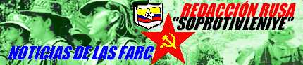 ¡Visite la página de noticias de las FARC-EP!