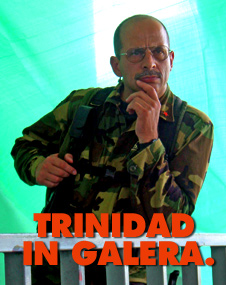 Команданте Симон Тринидад. Издевательская подпись 